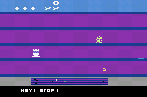Hey! Stop! atari screenshot