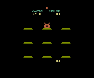 Holey Moley atari screenshot