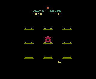 Holey Moley atari screenshot