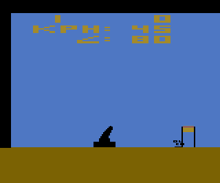 Human Cannonball atari screenshot