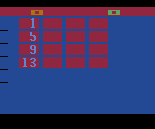 Memory Match atari screenshot
