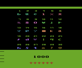 I.Q. Memory Teaser atari screenshot