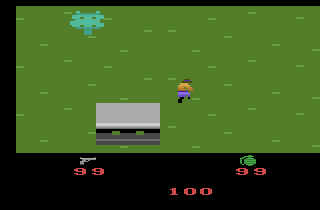 Ikari Warriors atari screenshot