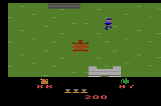 Ikari Warriors atari screenshot