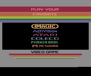 Imagic Selector V2 atari screenshot