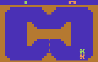 Indy 500 atari screenshot