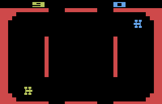 Indy 500 atari screenshot