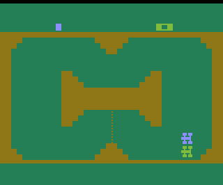 Indy 500 atari screenshot