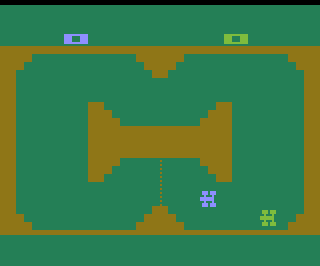 Indy 500 atari screenshot
