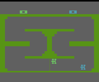 Indy 500 atari screenshot