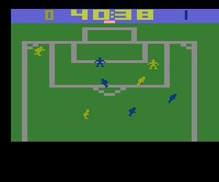 International Soccer atari screenshot