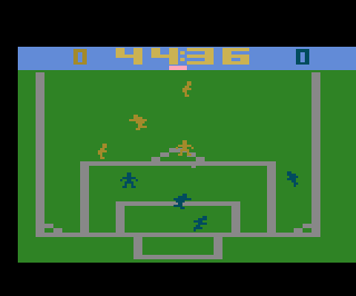 International Soccer atari screenshot