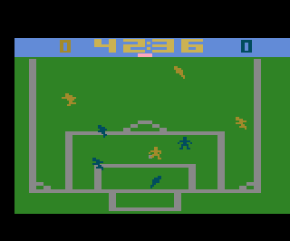 International Soccer atari screenshot