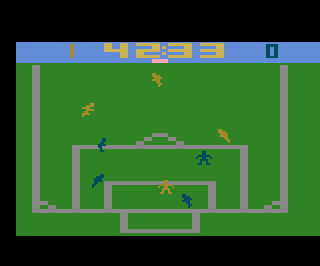 International Soccer atari screenshot