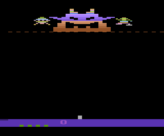 Invasion aus der Galaxis atari screenshot