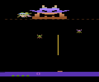 Invasion aus der Galaxis atari screenshot
