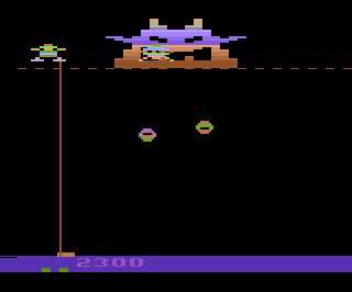 Invasion aus der Galaxis atari screenshot