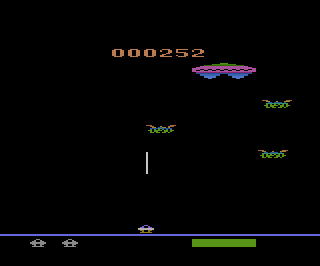 Invasion der UFO'S atari screenshot