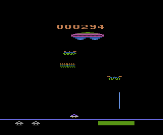 Invasion der UFO'S atari screenshot