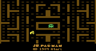 Jr. Pac-Man atari screenshot