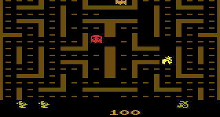 Jr. Pac-Man atari screenshot