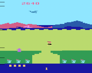 Jumping Jack atari screenshot