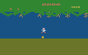 Jungle Hunt atari screenshot