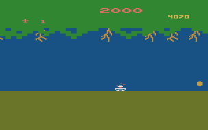 Jungle Hunt atari screenshot