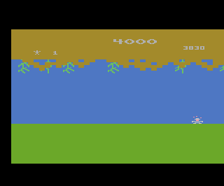 Jungle Hunt atari screenshot