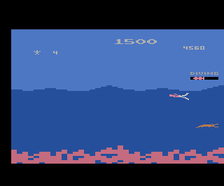 Jungle Hunt atari screenshot