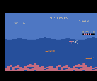 Jungle Hunt atari screenshot