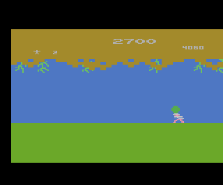 Jungle Hunt atari screenshot