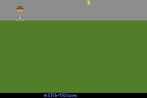 Kaboom! atari screenshot