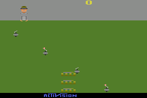 Kaboom! atari screenshot