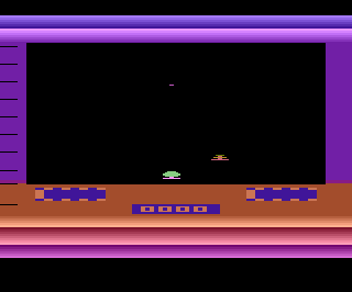 Kamikaze Saucers atari screenshot