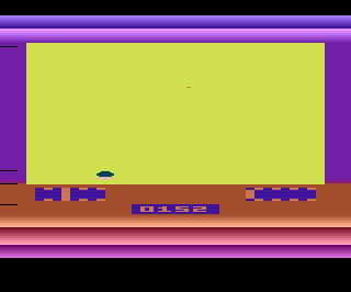 Kamikaze Saucers atari screenshot
