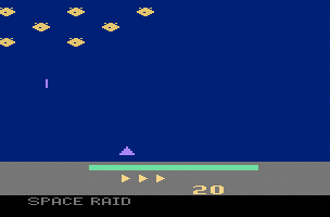 Kampf in der Galaxie atari screenshot