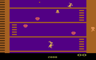 Kangaroo atari screenshot