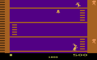 Kangaroo atari screenshot