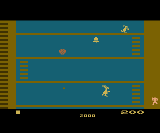 Kangaroo atari screenshot