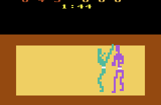 Karate atari screenshot
