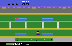 Keystone Kapers atari screenshot