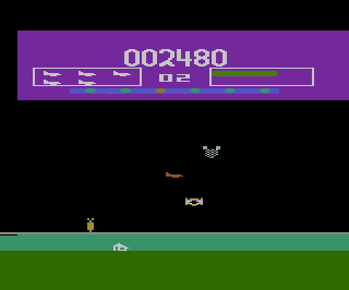 Killer Satellites atari screenshot