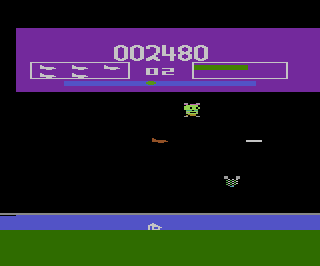 Killer Satellites atari screenshot