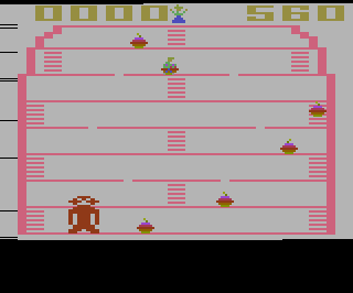 King Kong atari screenshot