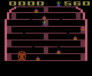 King Kong atari screenshot
