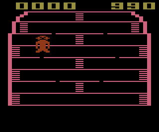 King Kong atari screenshot
