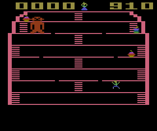 King Kong atari screenshot