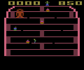 King Kong atari screenshot