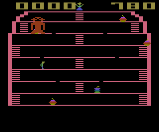 King Kong atari screenshot